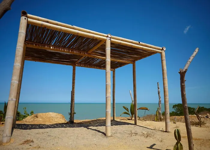 Corazon Guajiro Cabana Frente A Playa Solitaria En Dibulla Cerca A Palomino - Cabin In Front Of Solitary Beachs